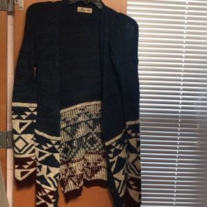 Long boho cardigan